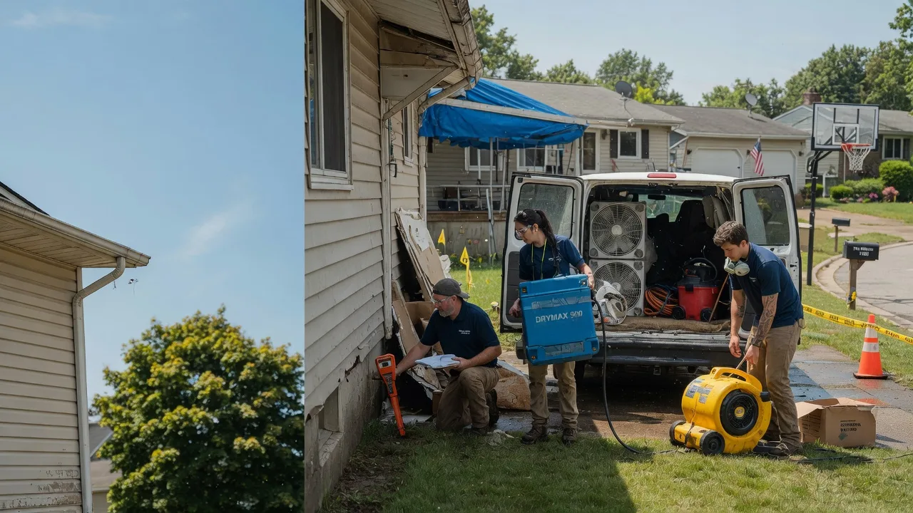 Ceiling Leak Cleanup in Detroit Lakes, MN near me
